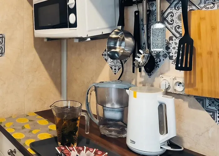 Lägenhet With Terrace And Barbecue Area